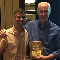 Dr. Dennis Minchella awarded the 2018 American Society of Parastologists' Distinguished Service Award
